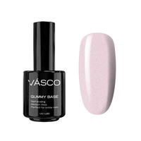 Baza hybrydowa Gummy Base Natural Shimmer Pink Vasco 15 ml