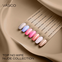 Top hybrydowy No Wipe Nude 06 Misty Vasco 6 ml