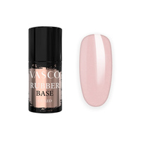 Baza hybrydowa Rubber Base Shimmer Peach Vasco 6 ml