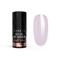 Baza hybrydowa Base Rubber Night Glow R02 Silver Pink Vasco 7 ml