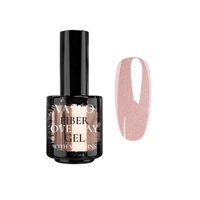 Baza hybrydowa Fiber Base Glitter Nude Vasco 15 ml